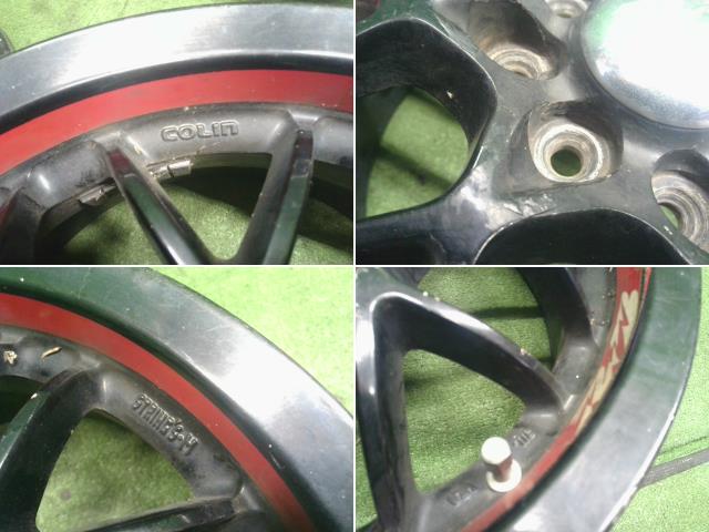 【中古】COLIN 14インチ アルミホイール アルト HBD-HA36V外し  自社品番250443