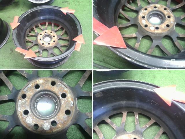 【中古】COLIN 14インチ アルミホイール アルト HBD-HA36V外し  自社品番250443