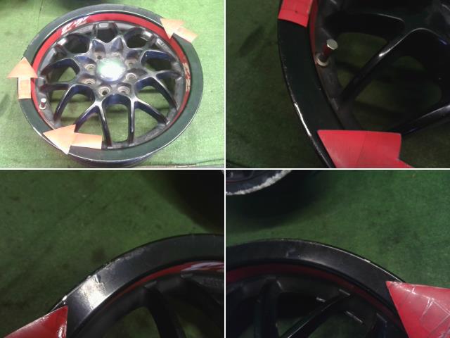 【中古】COLIN 14インチ アルミホイール アルト HBD-HA36V外し  自社品番250443