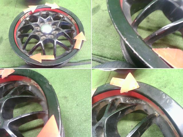 【中古】COLIN 14インチ アルミホイール アルト HBD-HA36V外し  自社品番250443