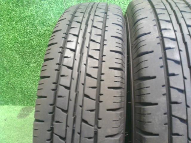 【中古】12インチ 夏 ノーマルタイヤ 145/80R12 4本 ダンロップ 23年製 自社品番250453