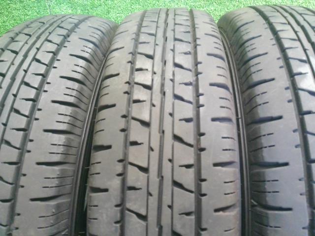 【中古】12インチ 夏 ノーマルタイヤ 145/80R12 4本 ダンロップ 23年製 自社品番250453