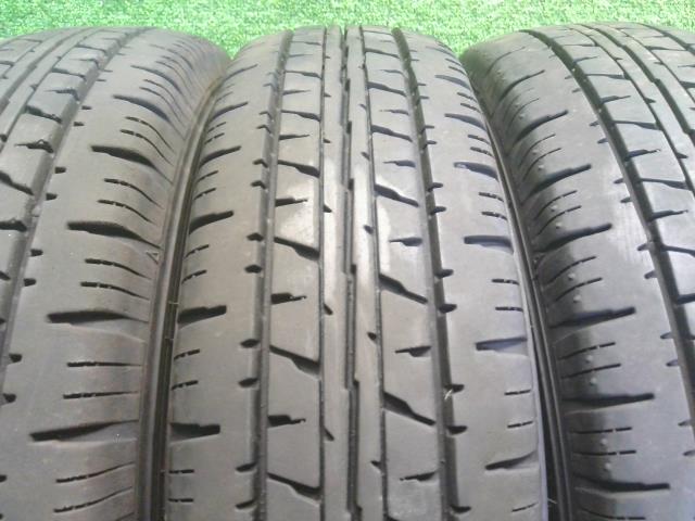 【中古】12インチ 夏 ノーマルタイヤ 145/80R12 4本 ダンロップ 23年製 自社品番250453