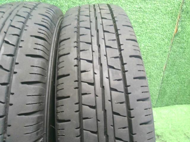 【中古】12インチ 夏 ノーマルタイヤ 145/80R12 4本 ダンロップ 23年製 自社品番250453