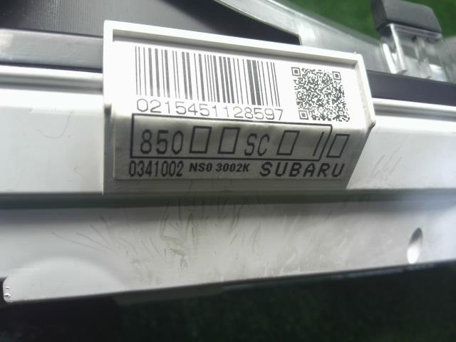【中古】フォレスター DBA-SH5 スピードメーター 85021SC580 自社品番250457 37J