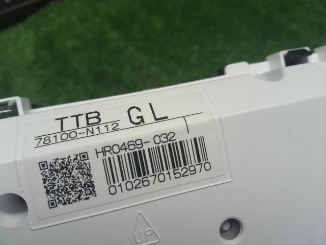 【中古】Ｎ－ＢＯＸ DBA-JF4 スピードメーター 78100-TTB-N11 自社品番250459 NH883P