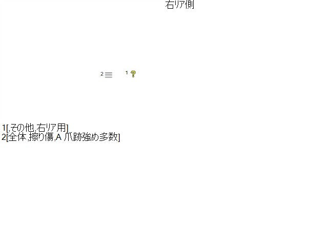 【中古】ミラ DBA-L285S 右リアアウターハンドル 69210-B2270-E2 自社品番250460 T23