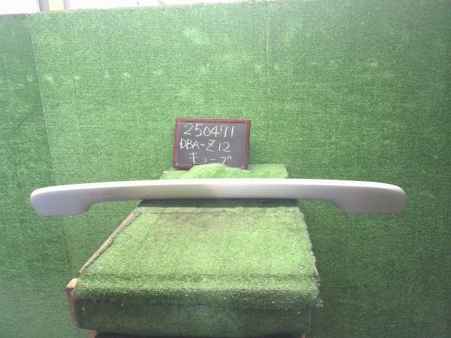 【中古】キューブ DBA-Z12 リアゲート バックドアスポイラー ライダー用 96030-1A15A 自社品番250471 QX1