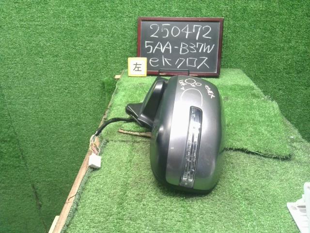 【中古】ｅＫクロス 5AA-B37W 左ドアミラー サイドミラー MQ716144 自社品番250472 U17