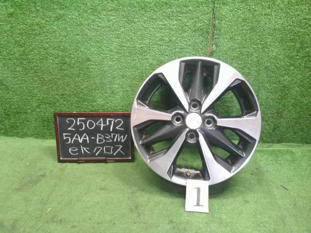【中古】ｅＫクロス 5AA-B37W 純正 15インチ アルミホイール 1本 MQ714177 自社品番250472 U17