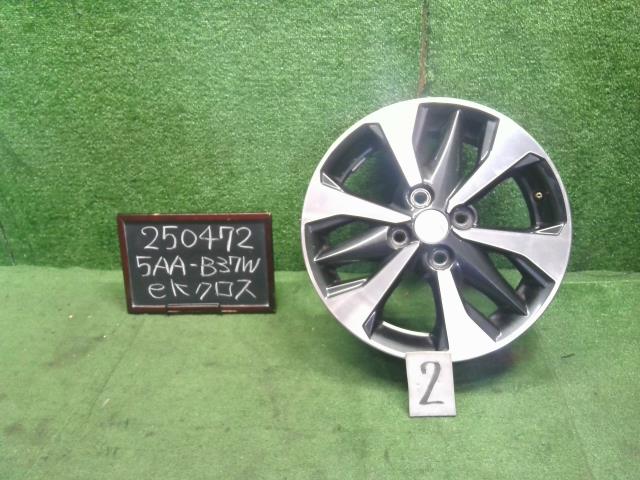 【中古】ｅＫクロス 5AA-B37W 純正 15インチ アルミホイール 1本 MQ714177 自社品番250472 U17