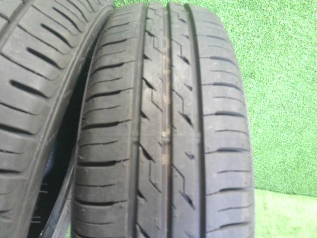 【中古】13インチ 夏 ノーマルタイヤ 155/65R13 4本 ダンロップ 23年製 ※1本 ECOFINE 24年製  自社品番250478