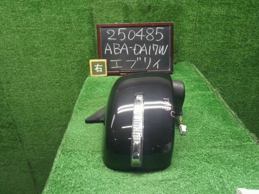 【中古】エブリィ ABA-DA17W 右ドアミラー サイドミラー 84701-64P50-ZJ3 自社品番250485 ZJ3
