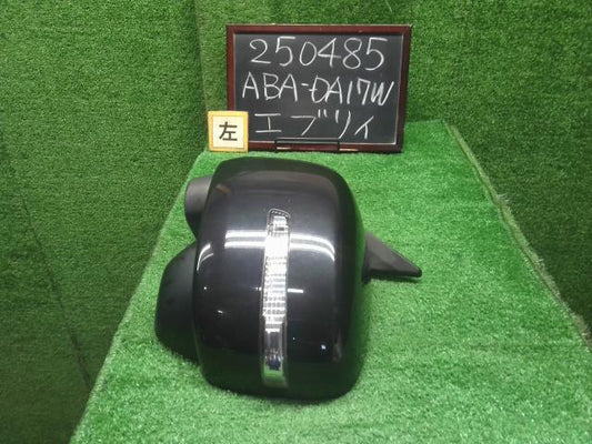 【中古】エブリィ ABA-DA17W 左ドアミラー サイドミラー 84702-64P50-ZJ3 自社品番250485 ZJ3