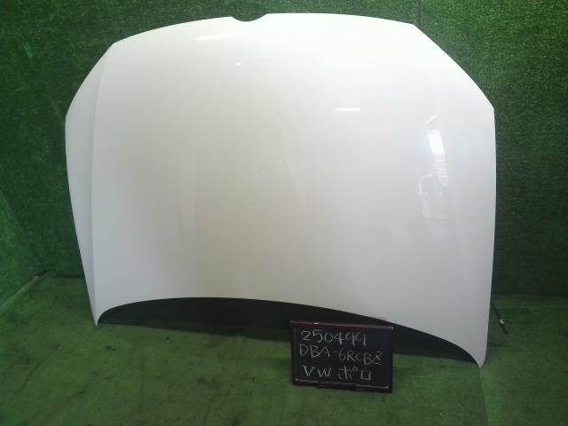 【中古】VW ポロ DBA-6RCBZ ボンネットフード 6R0823031G 自社品番250499