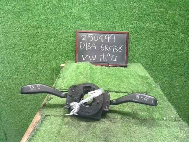 【中古】VW ポロ DBA-6RCBZ ディマー コンビネーションスイッチ 6Q0953513AJ 自社品番250499