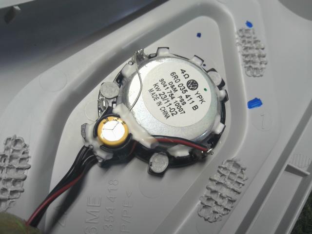 【中古】VW ポロ DBA-6RCBZ ツイーター Aピラートリム 6R0035411B 自社品番250499