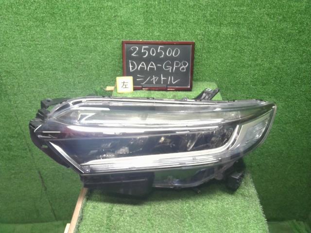 【中古】シャトル DAA-GP8 左ヘッドランプ ライト 33150-TD4-J11 自社品番250500 NH823M