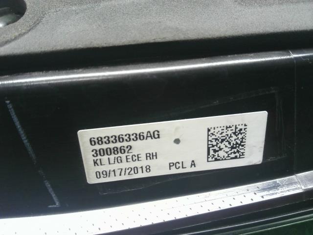 【中古】ジープ チェロキー ABA-KL24 右テールランプ 内側 フィニッシャーランプ  自社品番250501