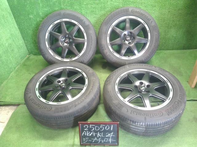 【中古】ComfortContact,CC7 225/60R17 17インチ 7.5J タイヤホイール セット ジープ チェロキー 外し 自社品番250501
