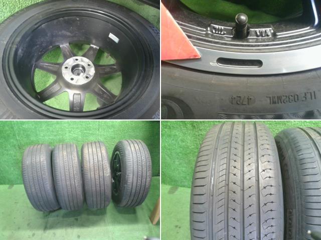 【中古】ComfortContact,CC7 225/60R17 17インチ 7.5J タイヤホイール セット ジープ チェロキー 外し 自社品番250501