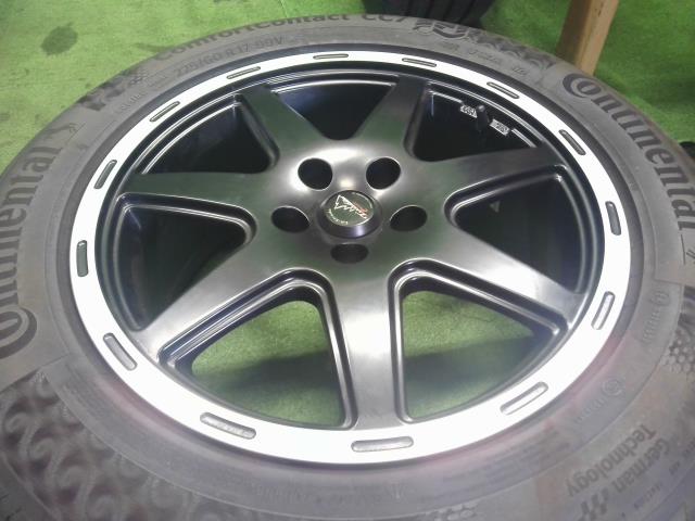 【中古】ComfortContact,CC7 225/60R17 17インチ 7.5J タイヤホイール セット ジープ チェロキー 外し 自社品番250501