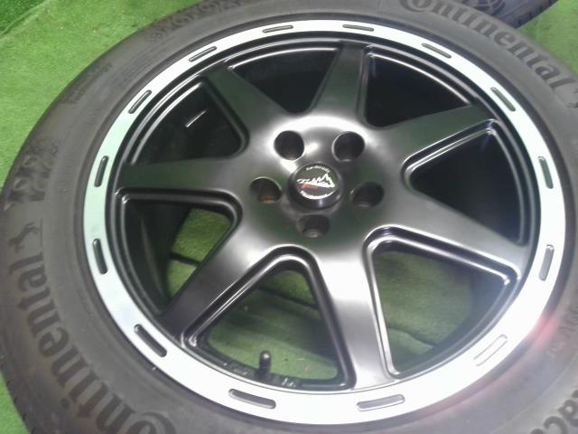 【中古】ComfortContact,CC7 225/60R17 17インチ 7.5J タイヤホイール セット ジープ チェロキー 外し 自社品番250501