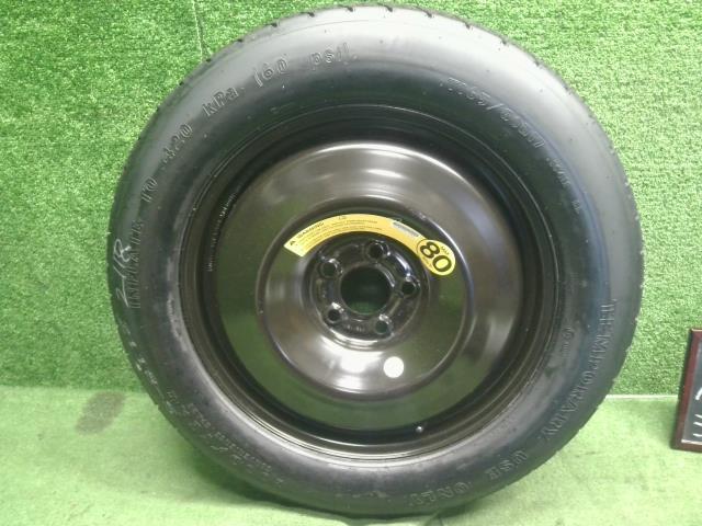 【中古】ジープ チェロキー ABA-KL24 T165/80D17 スペアタイヤ テンパータイヤ 車載工具　セット 自社品番250501