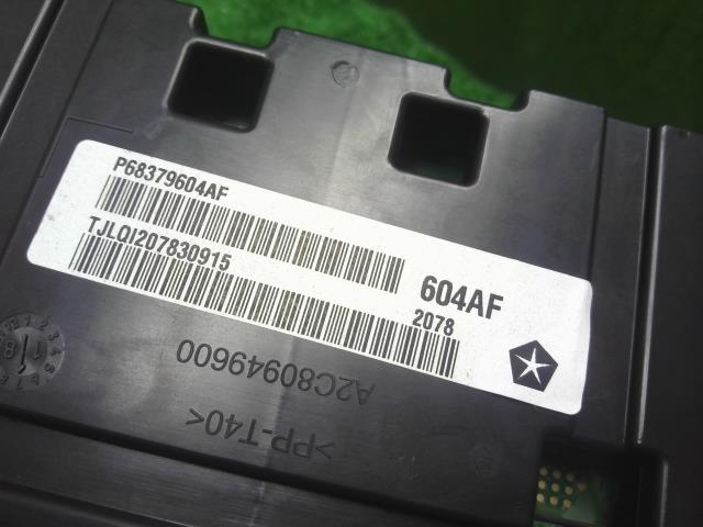 【中古】ジープ チェロキー ABA-KL24 スピードメーター  自社品番250501