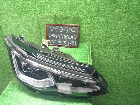 【中古】VW ゴルフヴァリアント 3AA-CDDLAV 右ヘッドランプ ライト  自社品番250502