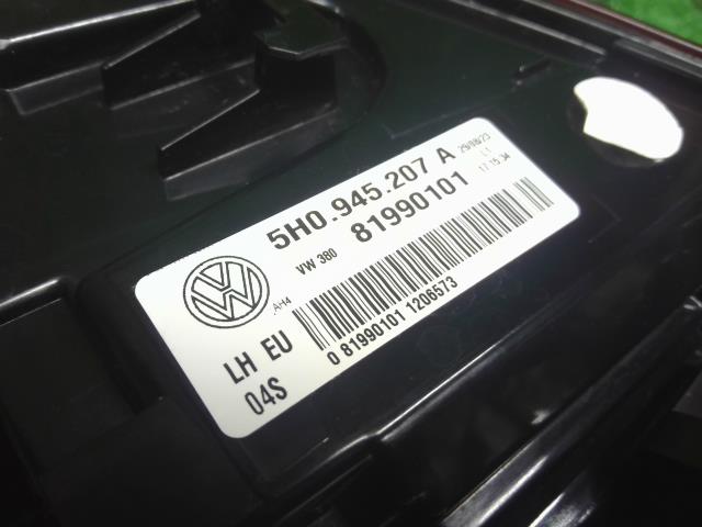 【中古】VW ゴルフヴァリアント 3AA-CDDLAV 左テールランプ  自社品番250502