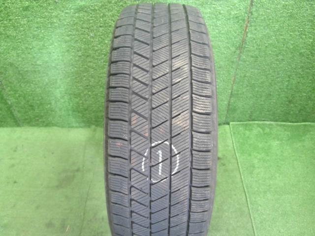 【中古】15インチ 冬 スタッドレスタイヤ 195/65R15 1本 ブリヂストン 21年製 BLIZZAKVRX3 自社品番250502