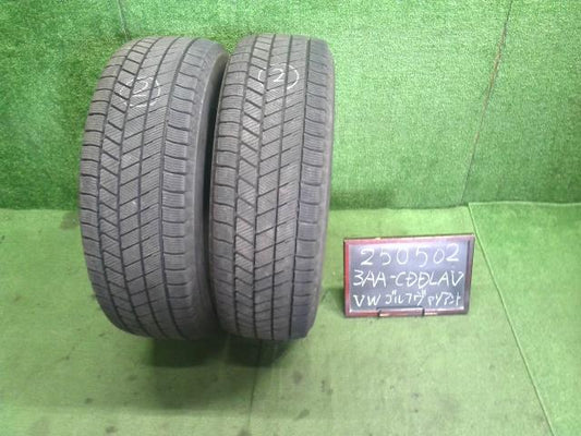 【中古】15インチ 冬 スタッドレスタイヤ 195/65R15 2本 ブリヂストン 21年製 BLIZZAKVRX3 自社品番250502