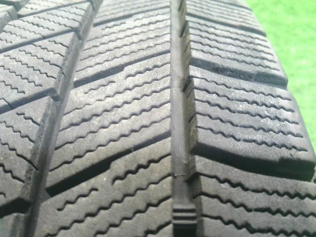 【中古】15インチ 冬 スタッドレスタイヤ 195/65R15 2本 ブリヂストン 21年製 BLIZZAKVRX3 自社品番250502