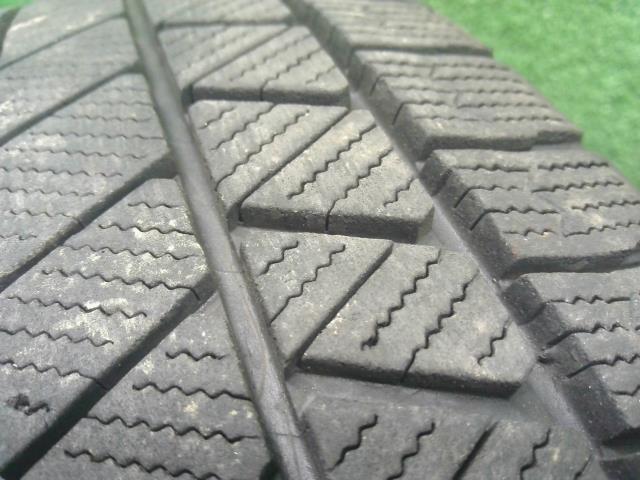 【中古】15インチ 冬 スタッドレスタイヤ 195/65R15 2本 ブリヂストン 21年製 BLIZZAKVRX3 自社品番250502