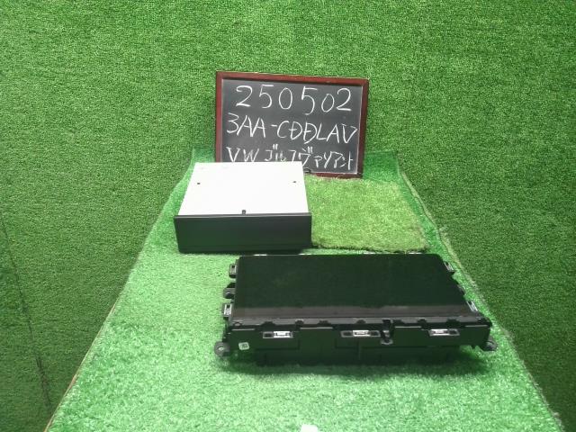 【中古】VW ゴルフヴァリアント 3AA-CDDLAV カーナビゲーション　モニター　セット  自社品番250502