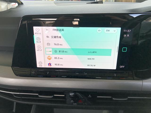 【中古】VW ゴルフヴァリアント 3AA-CDDLAV カーナビゲーション　モニター　セット  自社品番250502