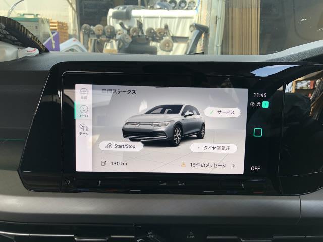 【中古】VW ゴルフヴァリアント 3AA-CDDLAV カーナビゲーション　モニター　セット  自社品番250502