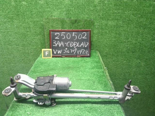 【中古】VW ゴルフヴァリアント 3AA-CDDLAV フロントワイパーモーター  自社品番250502