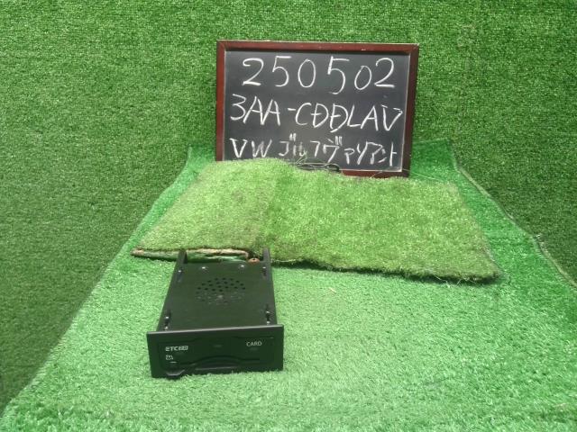 【中古】VW ゴルフヴァリアント 3AA-CDDLAV ETC  自社品番250502