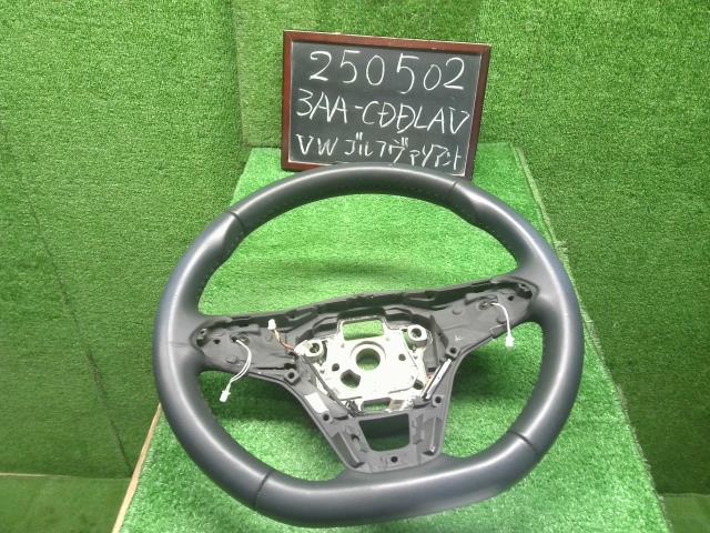 【中古】VW ゴルフヴァリアント 3AA-CDDLAV ステアリングホイール ハンドル  自社品番250502