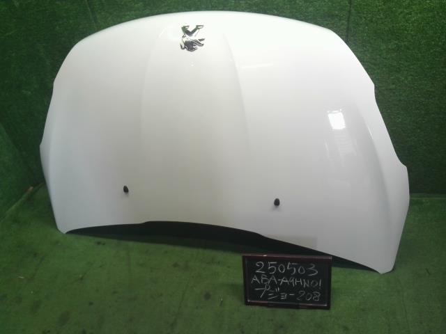 【中古】プジョー 208 ABA-A9HN01 ボンネットフード  自社品番250503