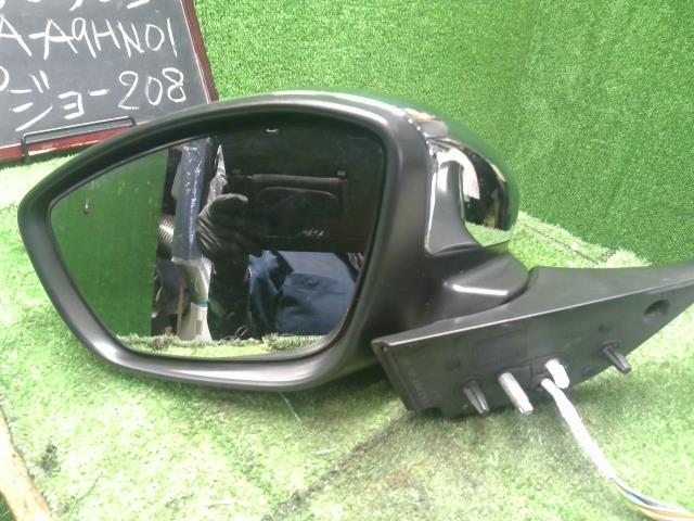 【中古】プジョー 208 ABA-A9HN01 左ドアミラー サイドミラー  自社品番250503