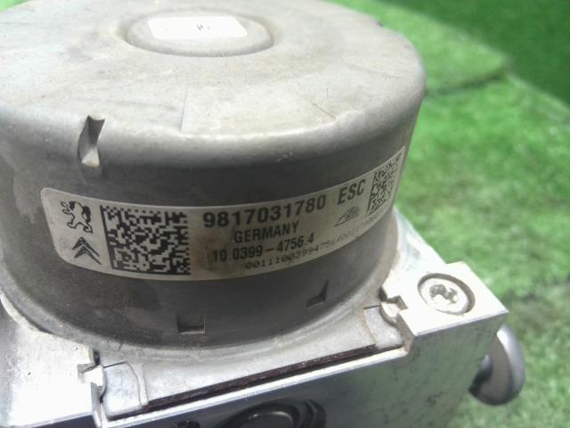 【中古】プジョー 208 ABA-A9HN01 ＡＢＳアクチュエーター  自社品番250503