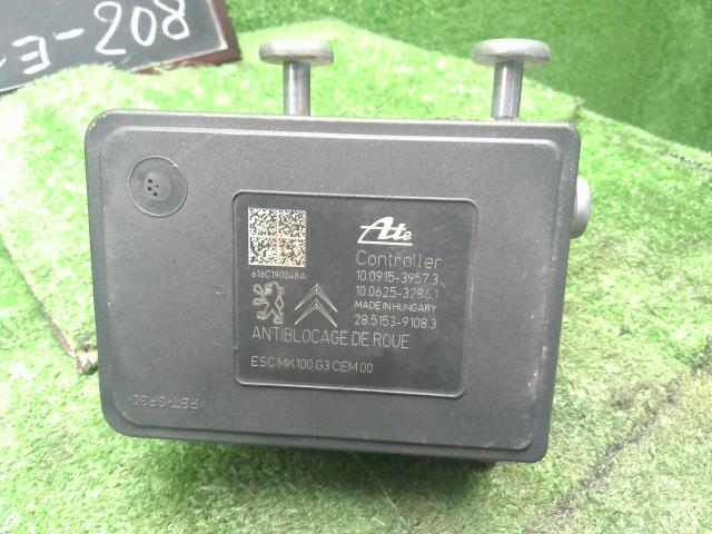 【中古】プジョー 208 ABA-A9HN01 ＡＢＳアクチュエーター  自社品番250503