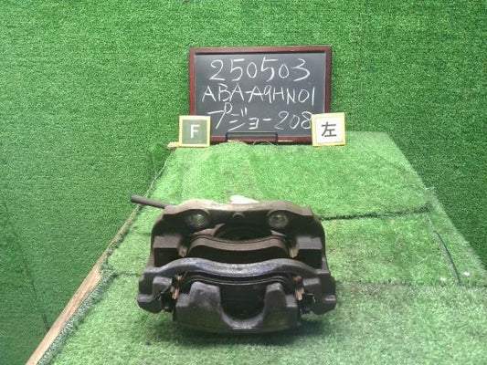 【中古】プジョー 208 ABA-A9HN01 左 フロント ブレーキ キャリパー  自社品番250503