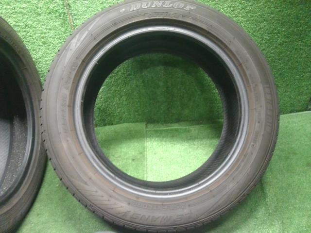 【中古】16インチ 夏 ノーマルタイヤ 195/55R16 4本 ダンロップ 22年製 プジョー208外し 自社品番250503