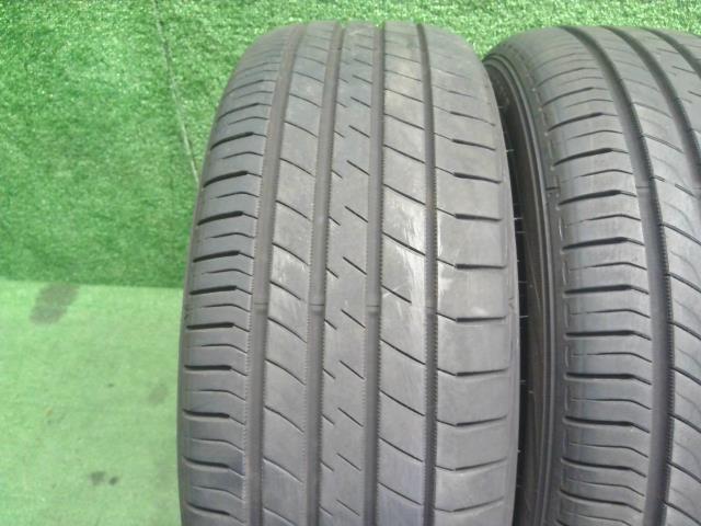 【中古】16インチ 夏 ノーマルタイヤ 195/55R16 4本 ダンロップ 22年製 プジョー208外し 自社品番250503