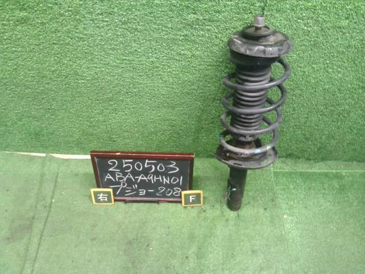【中古】プジョー 208 ABA-A9HN01 右 フロント ストラット  自社品番250503