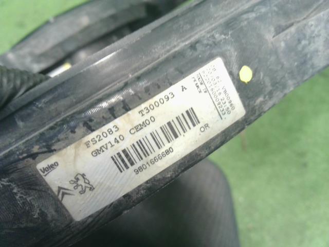 【中古】プジョー 208 ABA-A9HN01 電動ファン シュラウド   自社品番250503